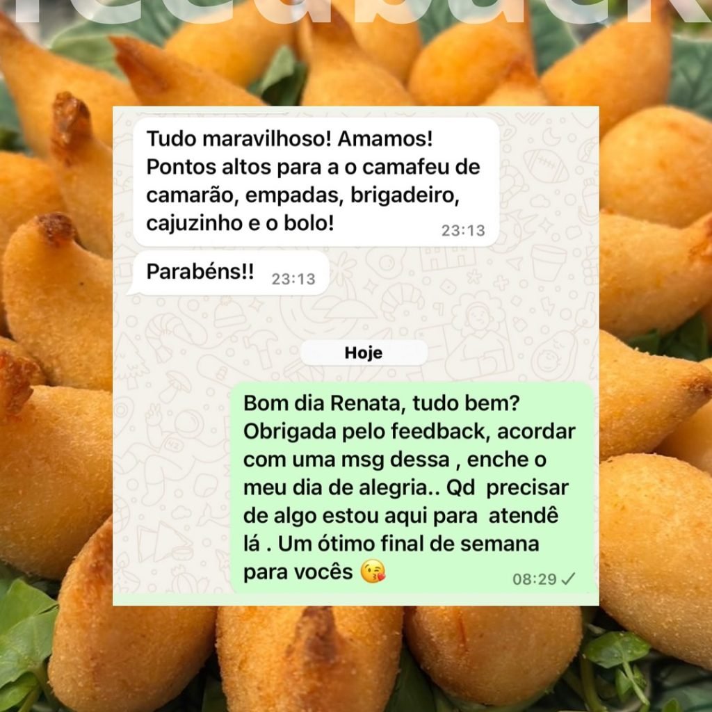 Nada nos deixa mais felizes do que ver vocês satisfeitos! Cada elogio é um incentivo para contin